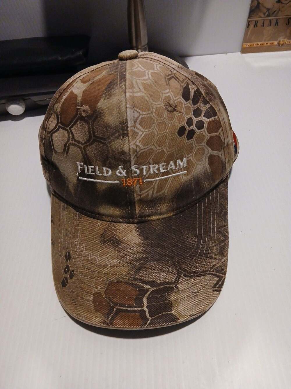 Field & Stream Baseball Cap Camouflage Texas Flag Outdoor Cap
